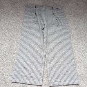 Copy NYCC Light Gray Pinstripe Trousers